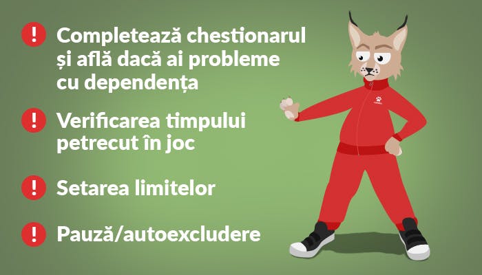 Joc responsabil la casino online