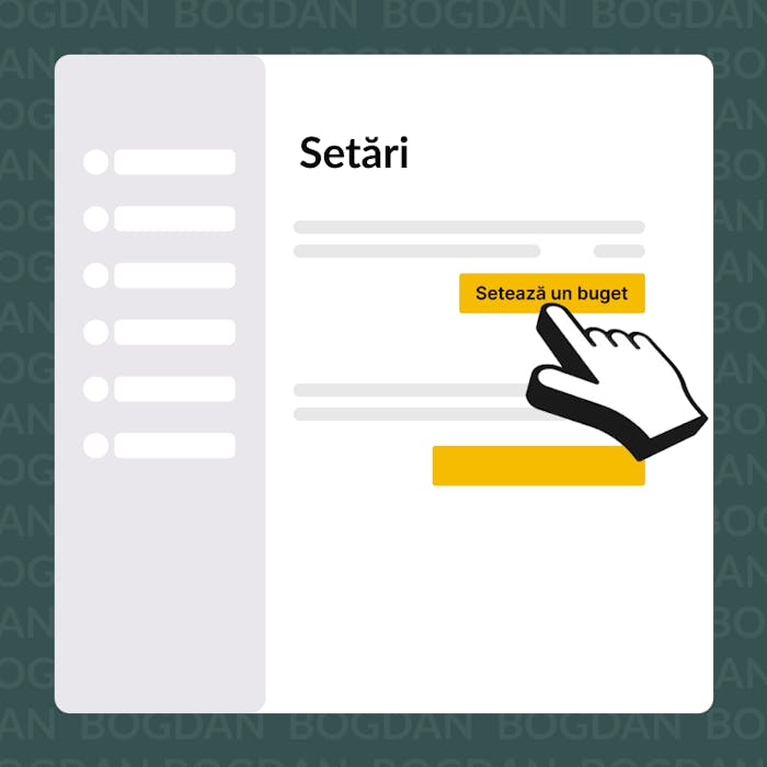 Setează un buget