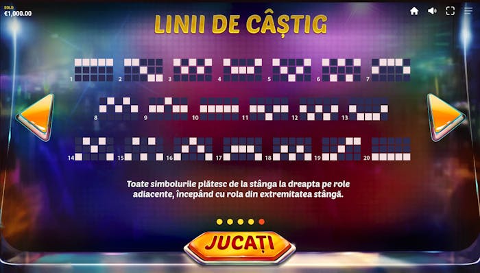 role randuri si linii de plata mystery reels