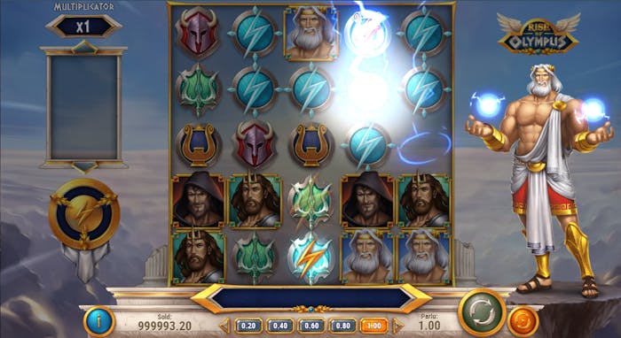 role randuri si linii de plata rise of olympus