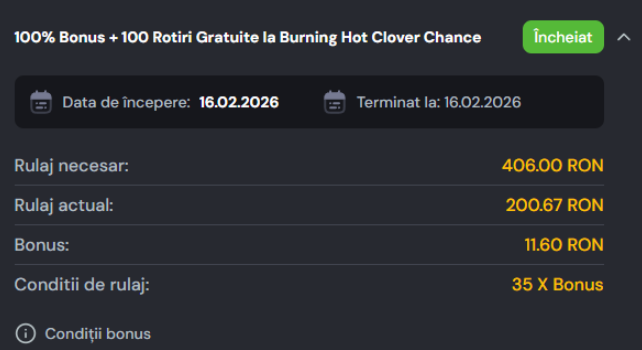 Rulajul lui Gelu pentru rotiri gratuite Joker casino