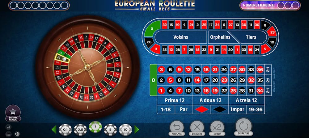 Joc de ruletă online European Roulette de la iSoftBet