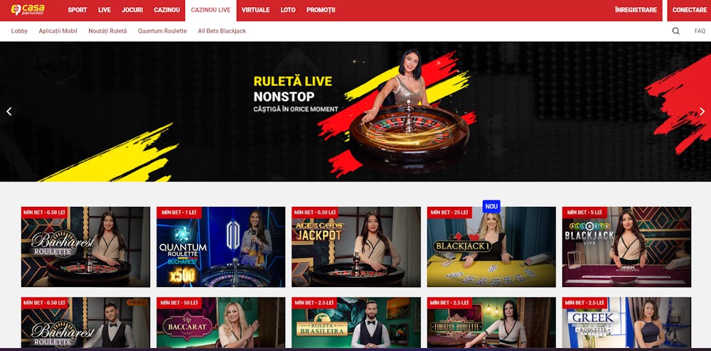 Casa Pariurilor online casino ruleta online