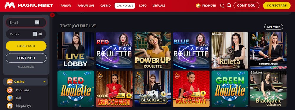 Magnumbet casino online jocuri de ruleta online live