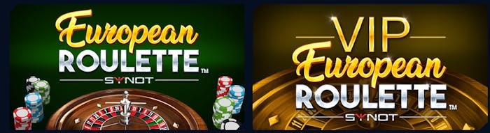 Jocurile de ruletă oferite de Synot Games