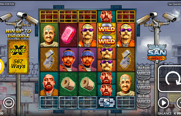 San Quentin demo (xWays): RTP 96.03%, Lockdown Spins și câștig 150.000x logo