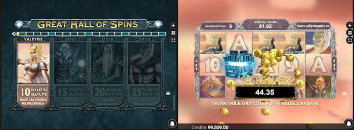 Rotiri Gratuite disponibile la slotul Thunderstruck 2.
