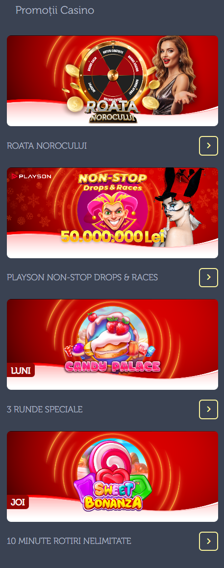 Bonusuri noi pe Seven casino