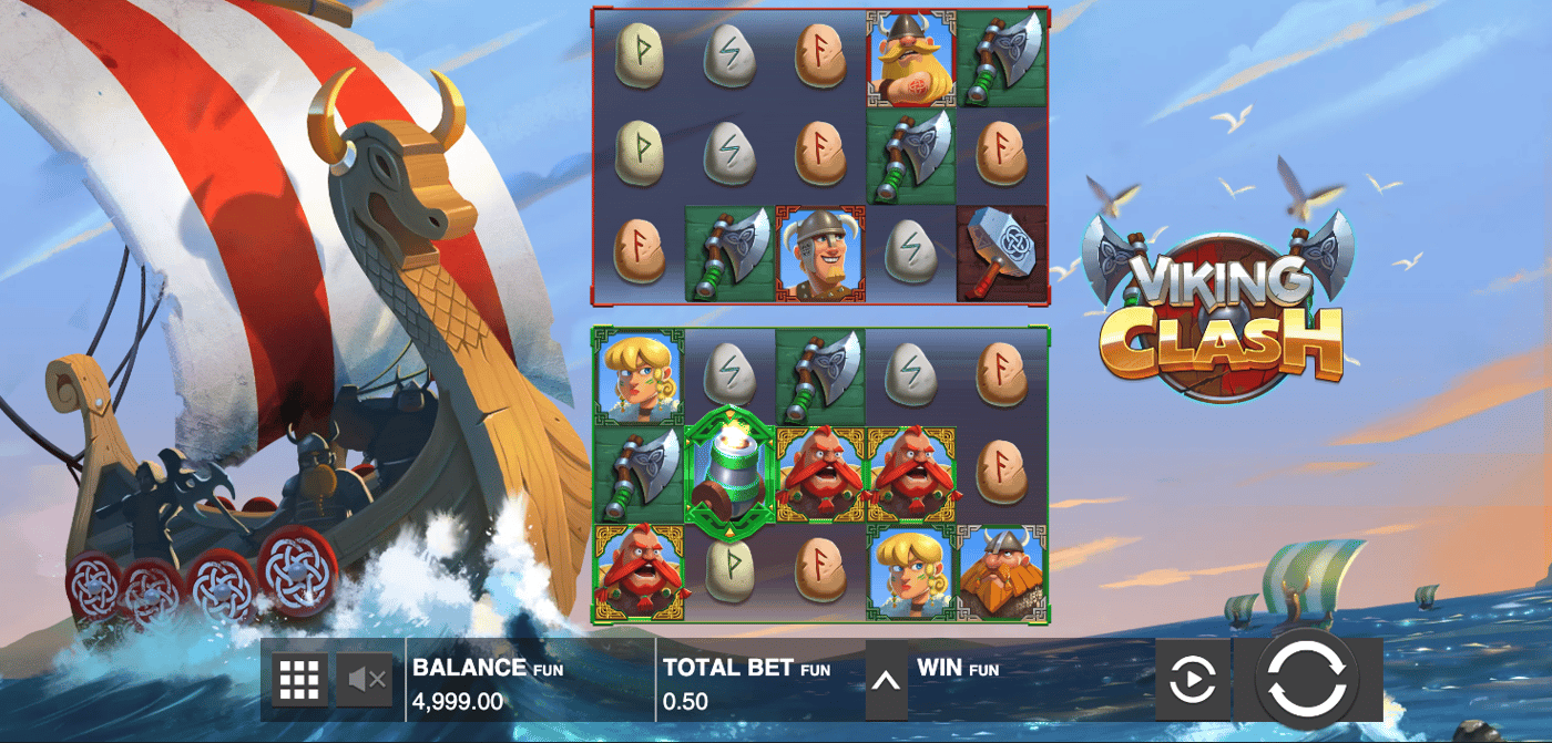 Viking Clash demo & detalii – RTP, volatilitate și funcții speciale logo