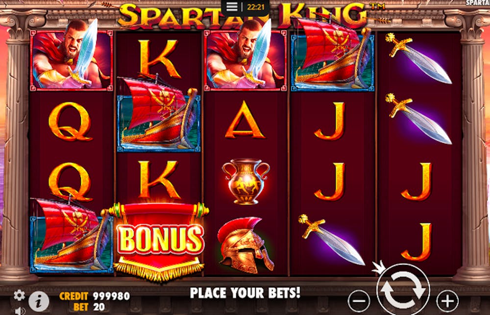 Spartan King demo – RTP, Volatilitate și Funcții logo