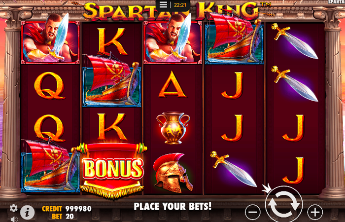 Spartan King demo – RTP, Volatilitate și Funcții logo