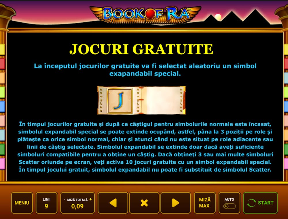 Book of Ra jocuri gratuite și prezentare mod de joc.