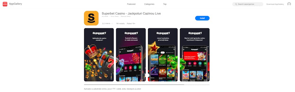 superbet app gallery app