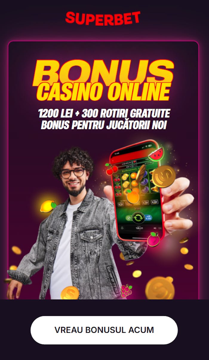Exemplu cu oferta de bun venit care poate fi activată fără un cod bonus Superbet azi.