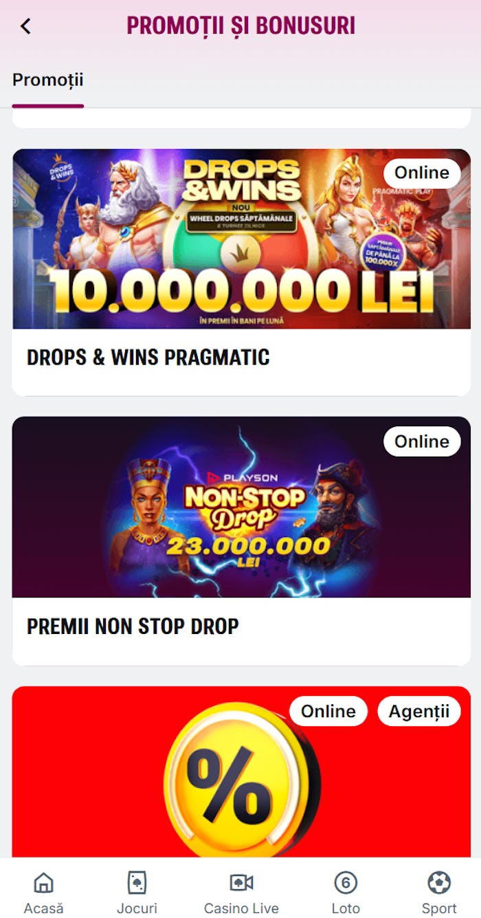 Cele mai noi 3 oferte cu bonus Superbet din 2025.