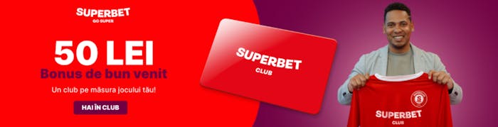 Superbet club bonus de intampinare