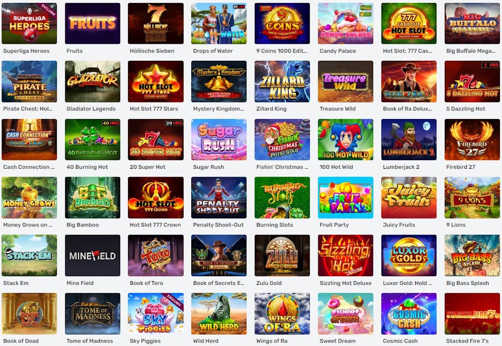 Jocuri de noroc publicate pe cazinoul Superbet.