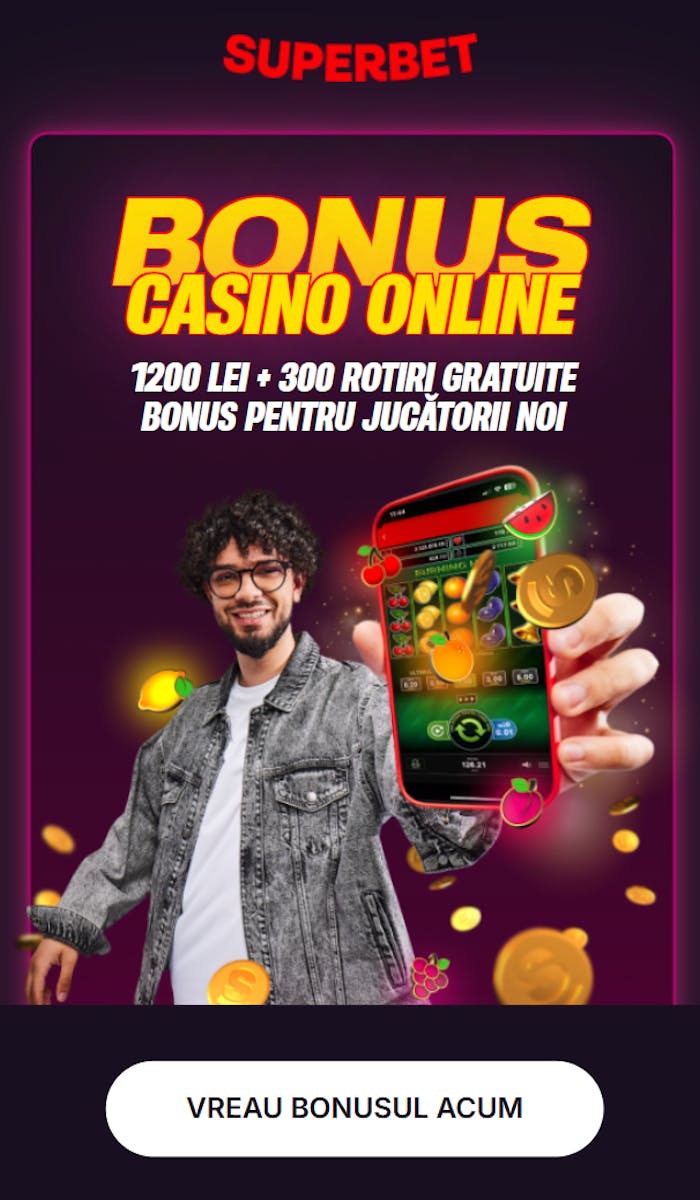 Oferta Superbet Romania pe care o iei când deschizi și pui primul pariu.