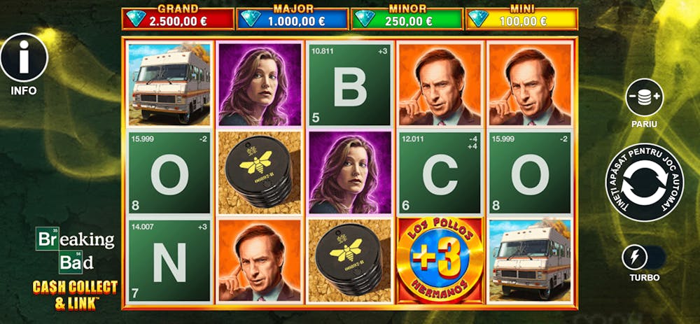 Jocul Breaking Bad: Cash Collect &amp; Link care are ca temă serialul Breaking Bad.
