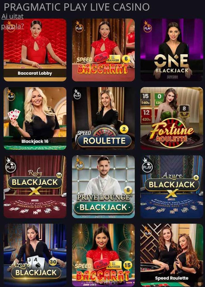 Toate mesele live și jocurile de masă sunt incluse pe Magnumbet online la cazinou virtual.