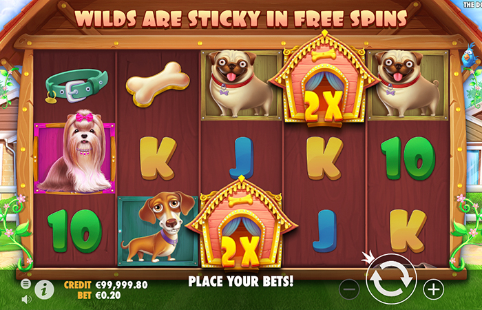 The Dog House demo – RTP, Volatilitate și Funcții logo