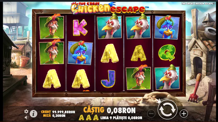 The Great Chicken Escape demo &#038; detalii – RTP și volatilitate logo