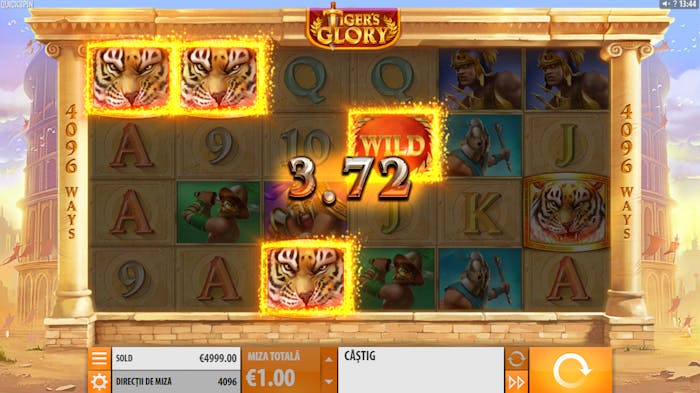 tigers glory moduri de castig