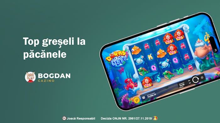 Top greseli pacanele pe care trebuie să le eviți la cazinourile online