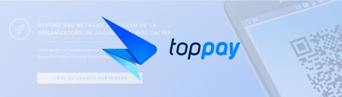 Cazinouri care acceptă TopPay în România.