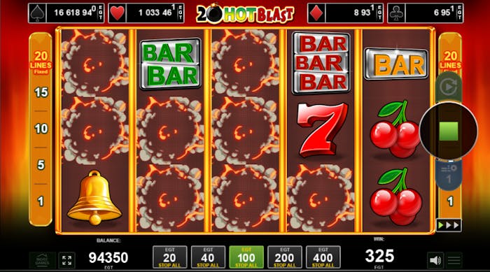 Toppling Reels la 20 Hot Blast.