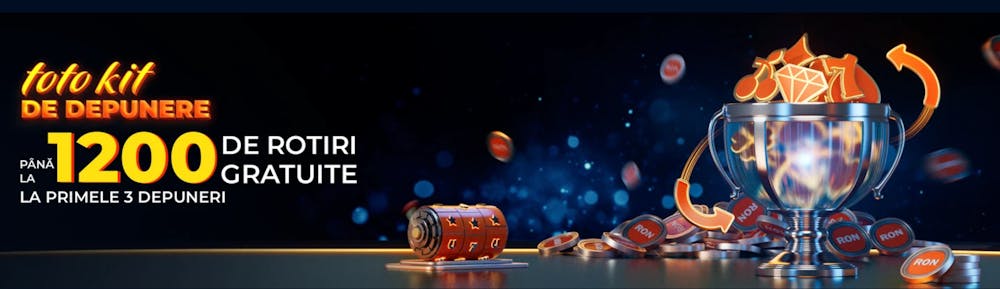 Toto Gaming rotiri gratuite la primele depuneri active doar pentru jucătorii noi.