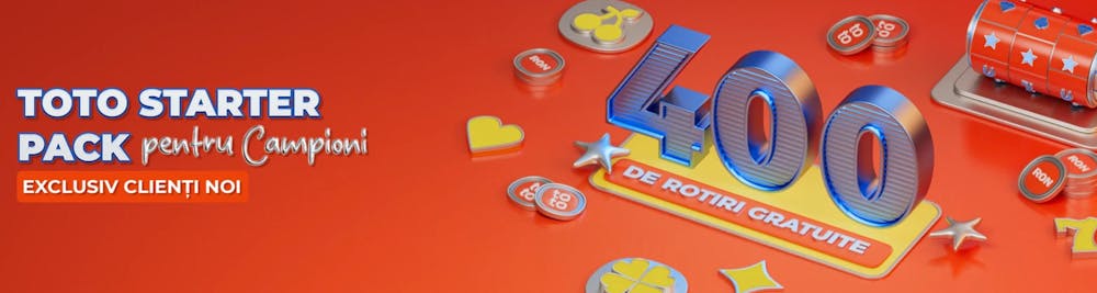 Primul Totogaming bonus creditat după validarea contului.