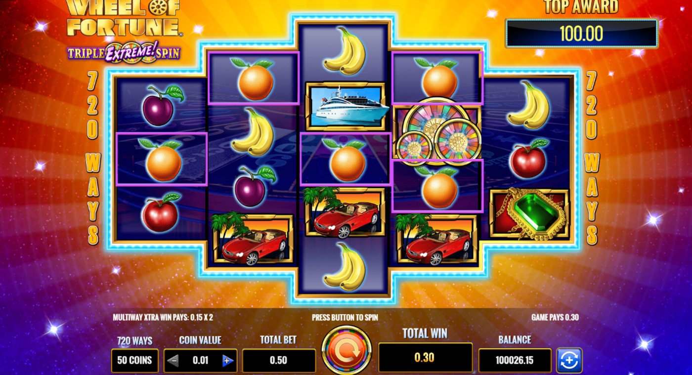Wheel of Fortune Triple Extreme Spin – Informații și detalii logo