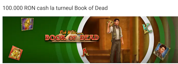 Turneu lunar Rich Wilde and the Book of Dead.