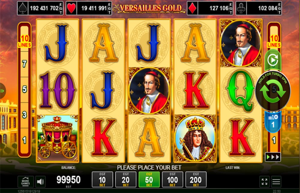 Versailles Gold demo – RTP, Volatilitate și Funcții logo