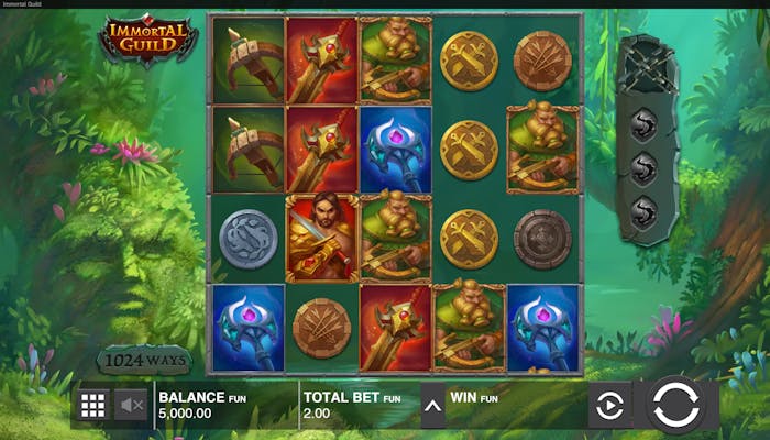 Detalii grafice la Immortal Guild.