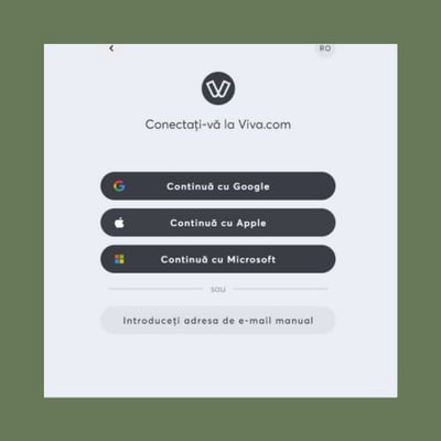 Înregistrează-te mai rapid pe Viva.com