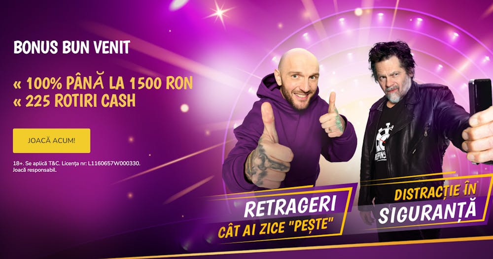 Prima pagină a site-ului Vlad Cazino Online.