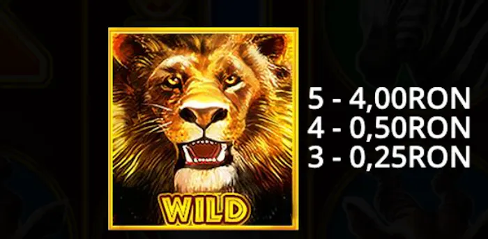 Simbolul Wild la slotul Hot Safari.