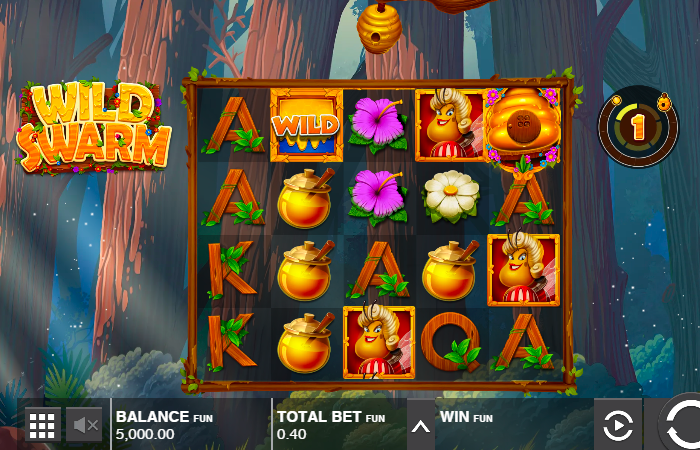 Wild Swarm demo & detalii – RTP, volatilitate și funcții logo