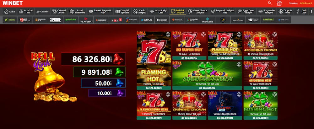 winbet casino jocuri bell link egt