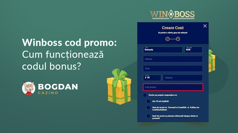 Winboss cod promo: Cum funcționează codul bonus?