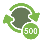 500 rotiri gratuite logo