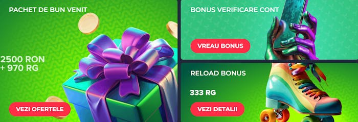 Exemplu cu bonusurile pe care le poți lua de pe Yoji casino dacă te înregistrezi aici.