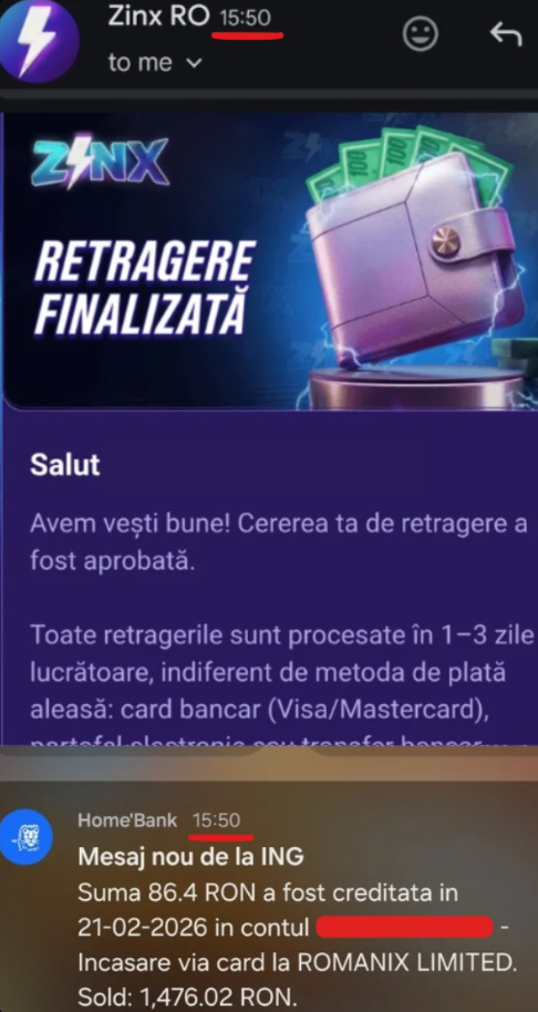 Dovada plată din bonus fără depunere