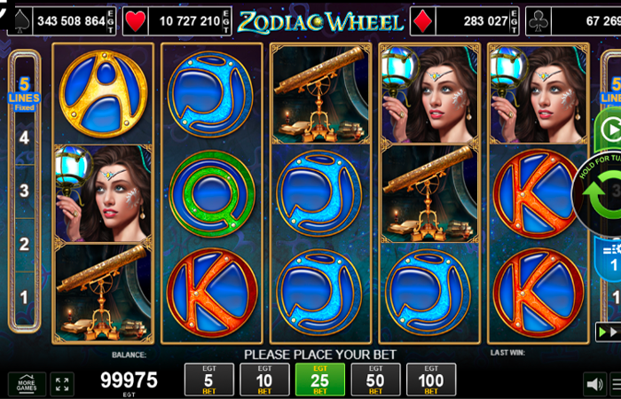 Zodiac Wheel demo – RTP, Volatilitate și Funcții logo
